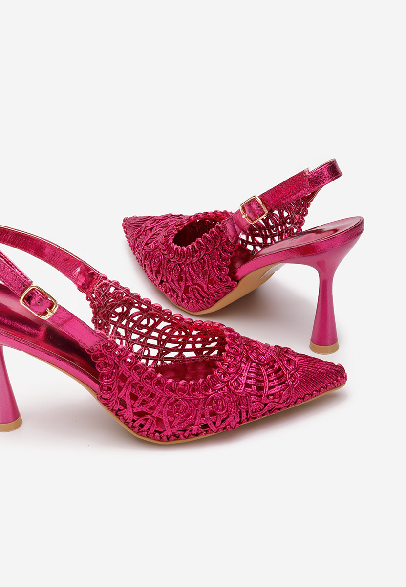 Décolleté tacco a spillo Katherine fucsia
