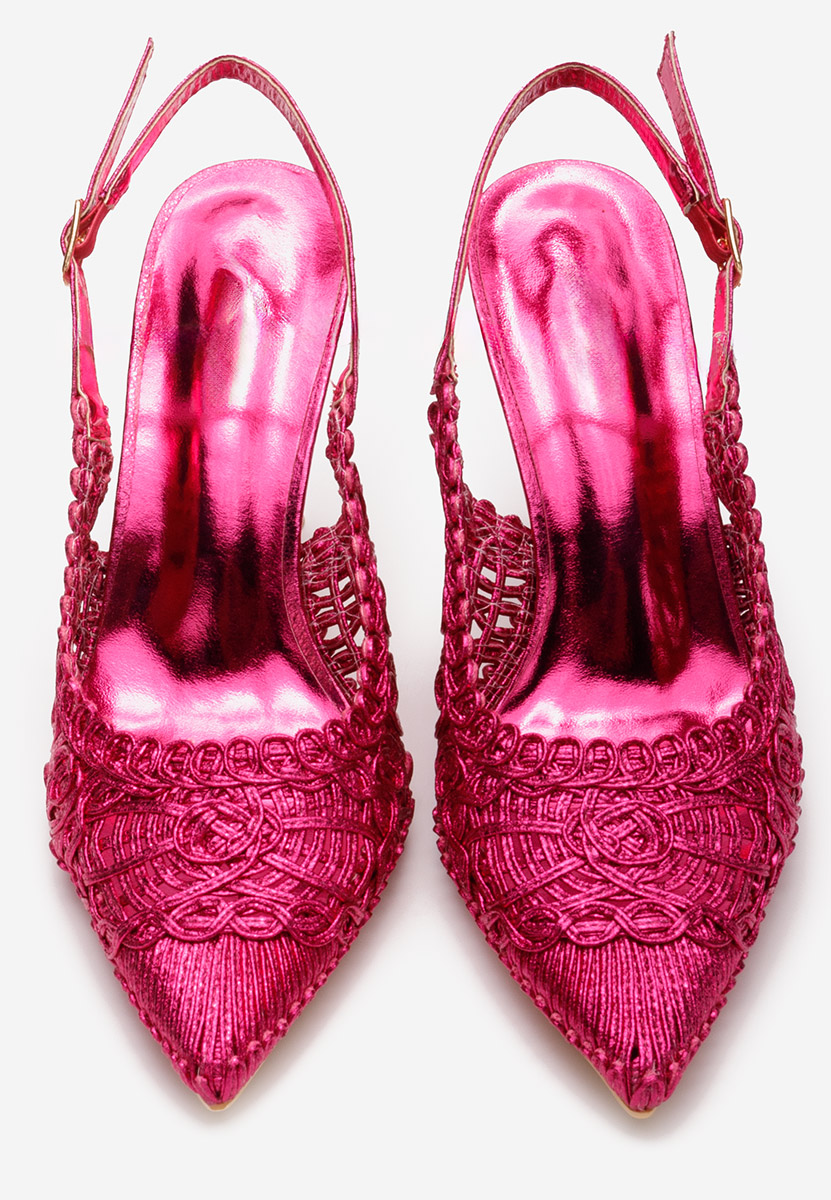 Décolleté tacco a spillo Katherine fucsia