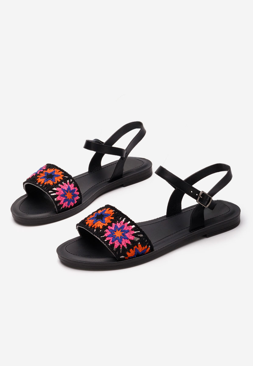 Sandali bassi eleganti Annea nero