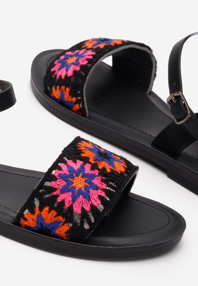 Sandali bassi eleganti Annea nero