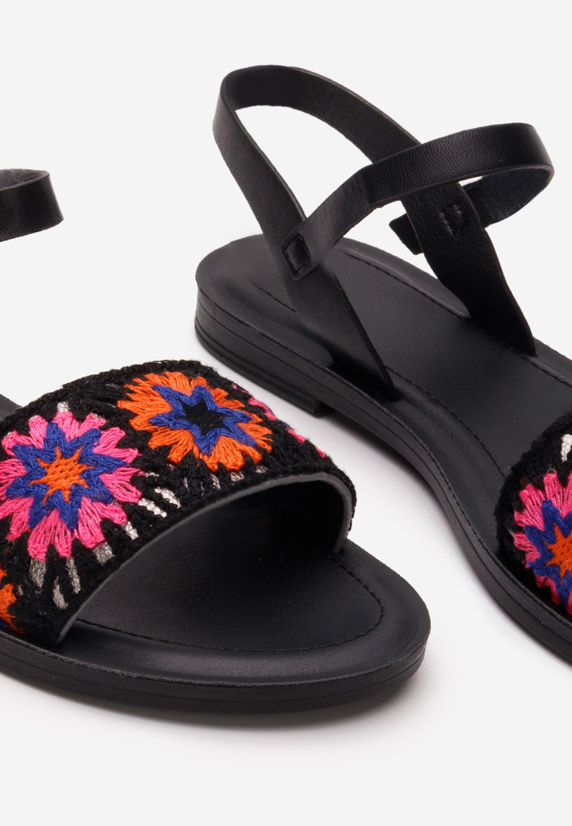 Sandali bassi eleganti Annea nero