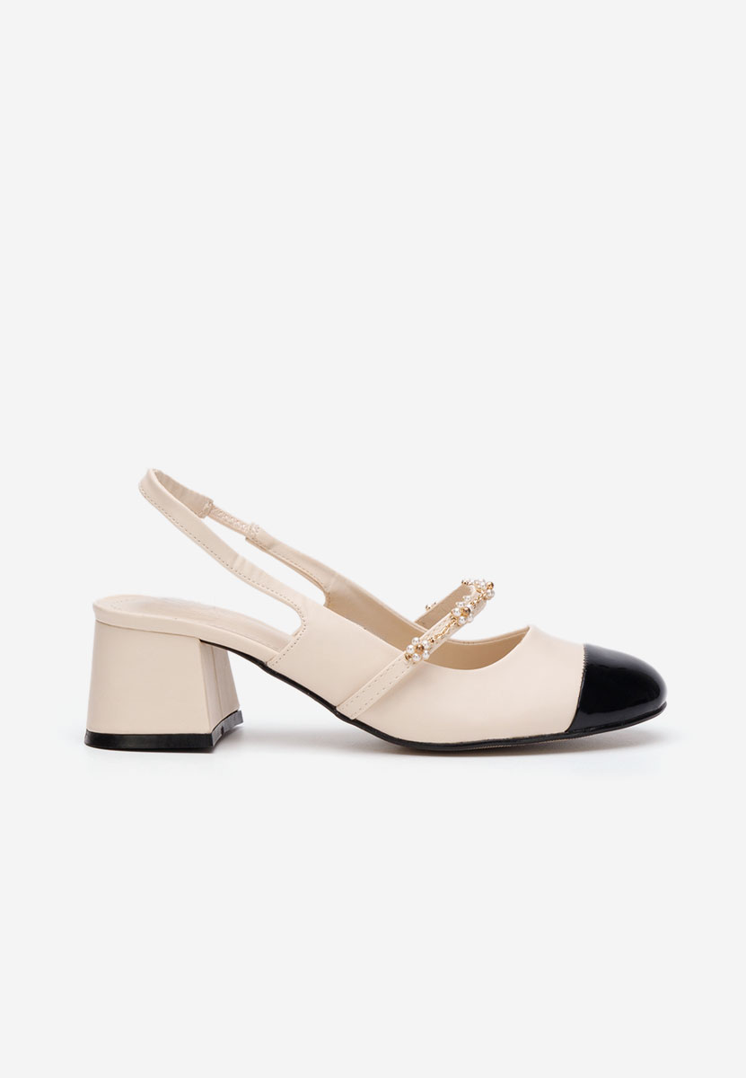 Décolleté Slingback Paecia beige