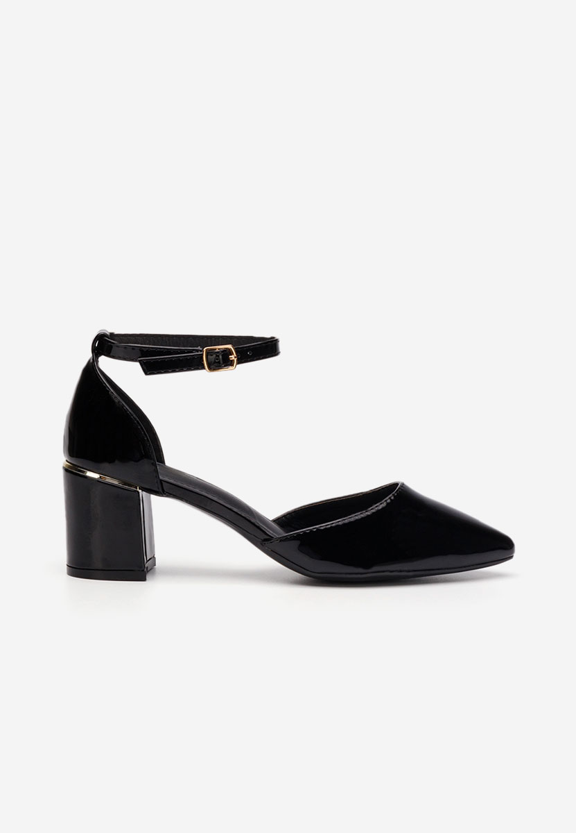 Décolleté tacco largo Charmella V3 nero