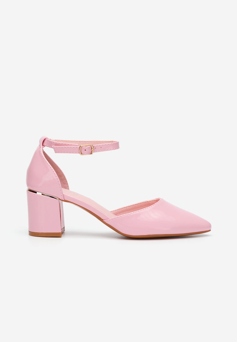 Décolleté tacco largo Charmella V3 rosa