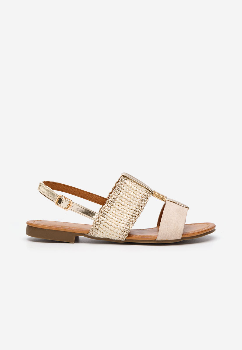 Sandali bassi eleganti Almita beige