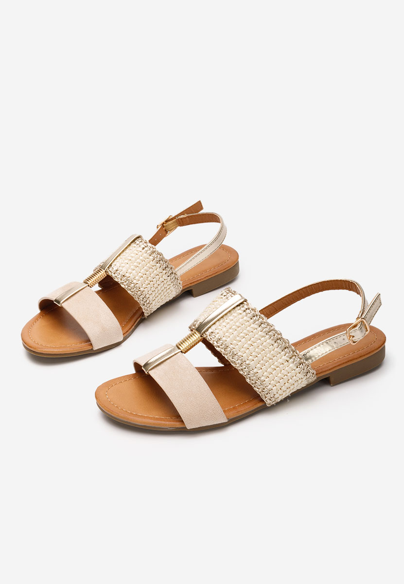 Sandali bassi eleganti Almita beige