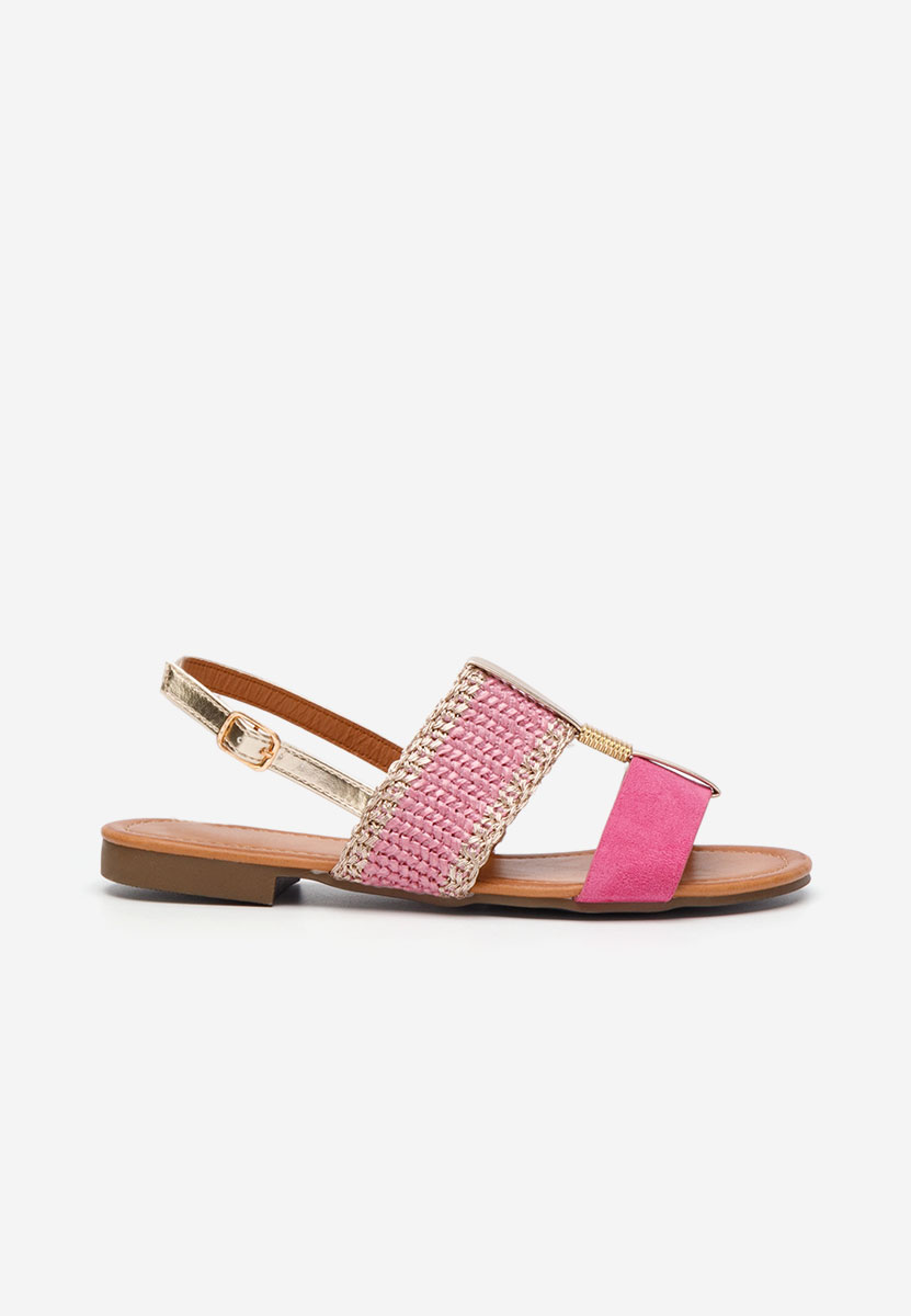Sandali bassi Almita fucsia