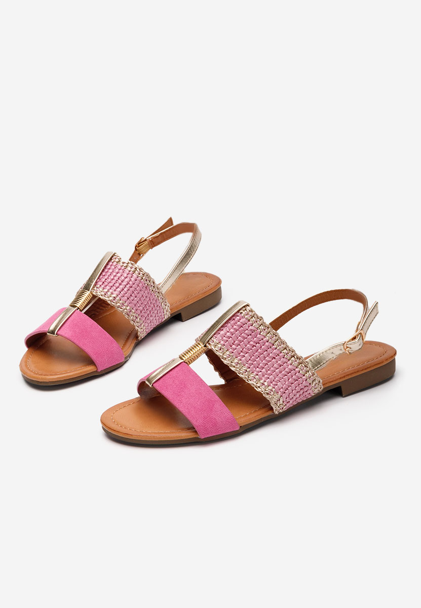 Sandali bassi Almita fucsia