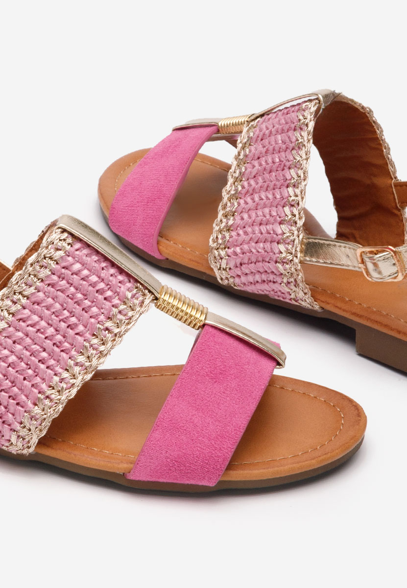 Sandali bassi Almita fucsia