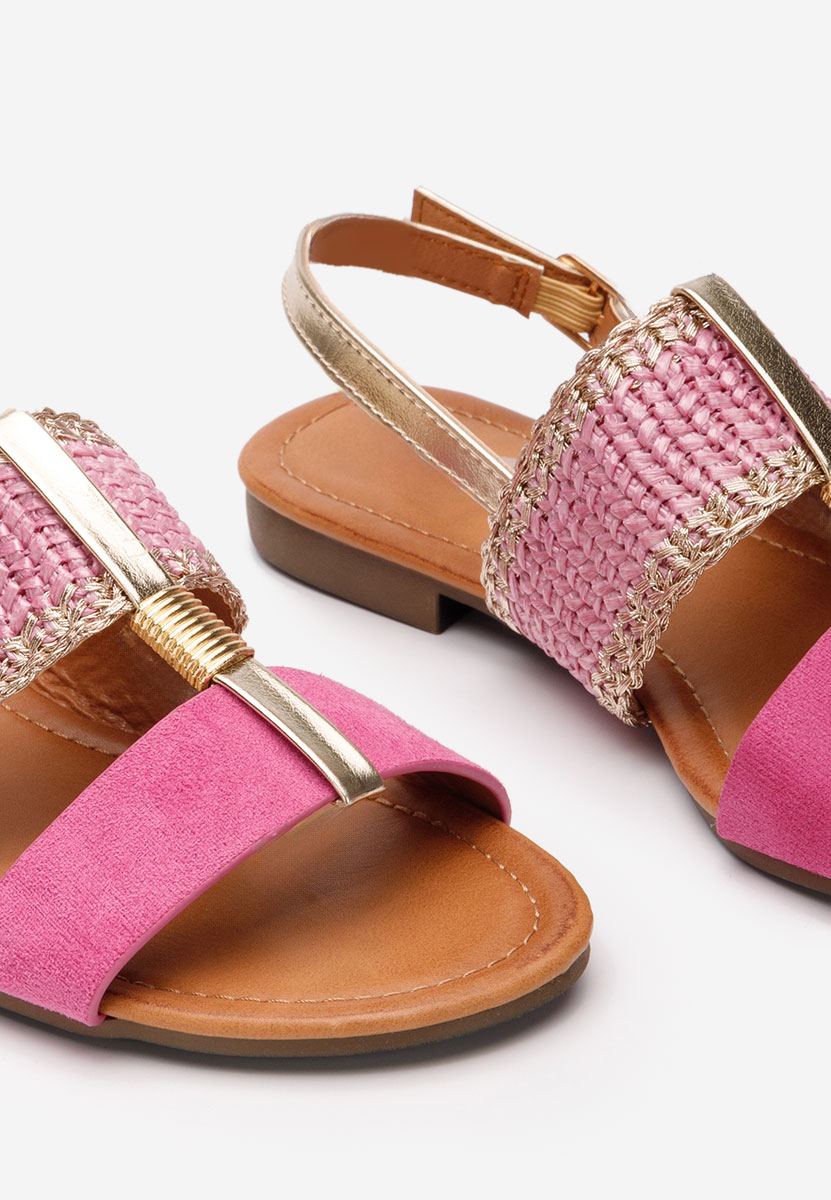 Sandali bassi Almita fucsia