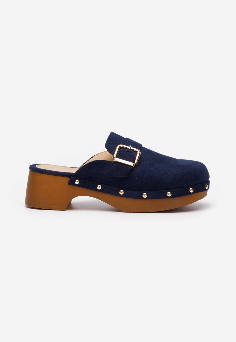 Zoccoli donna Advika V2 blu marine