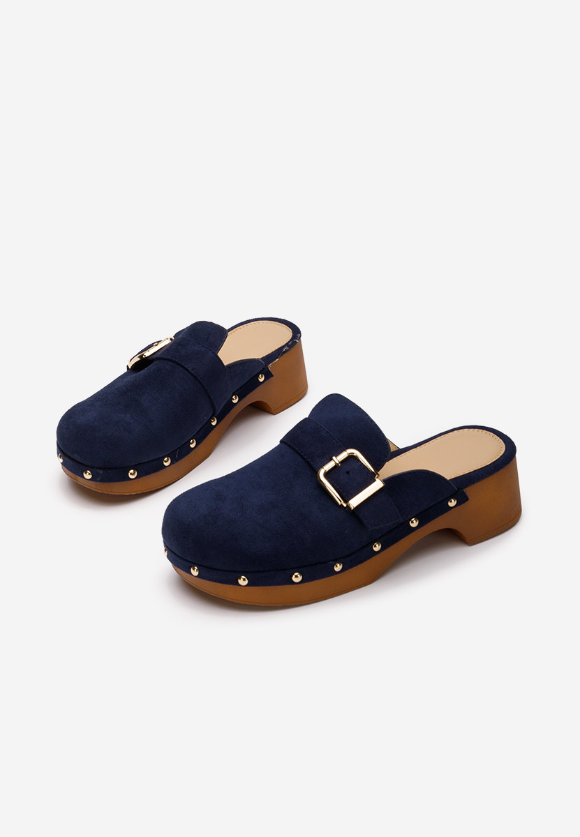 Zoccoli donna Advika V2 blu marine