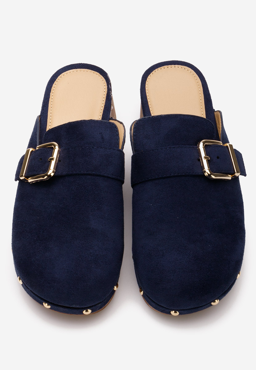 Zoccoli donna Advika V2 blu marine