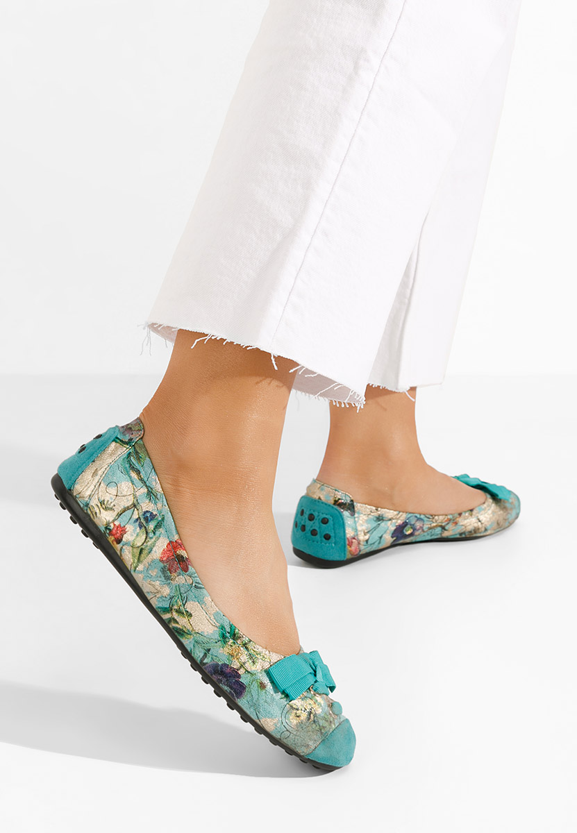 Ballerine Doriya V4 turchese