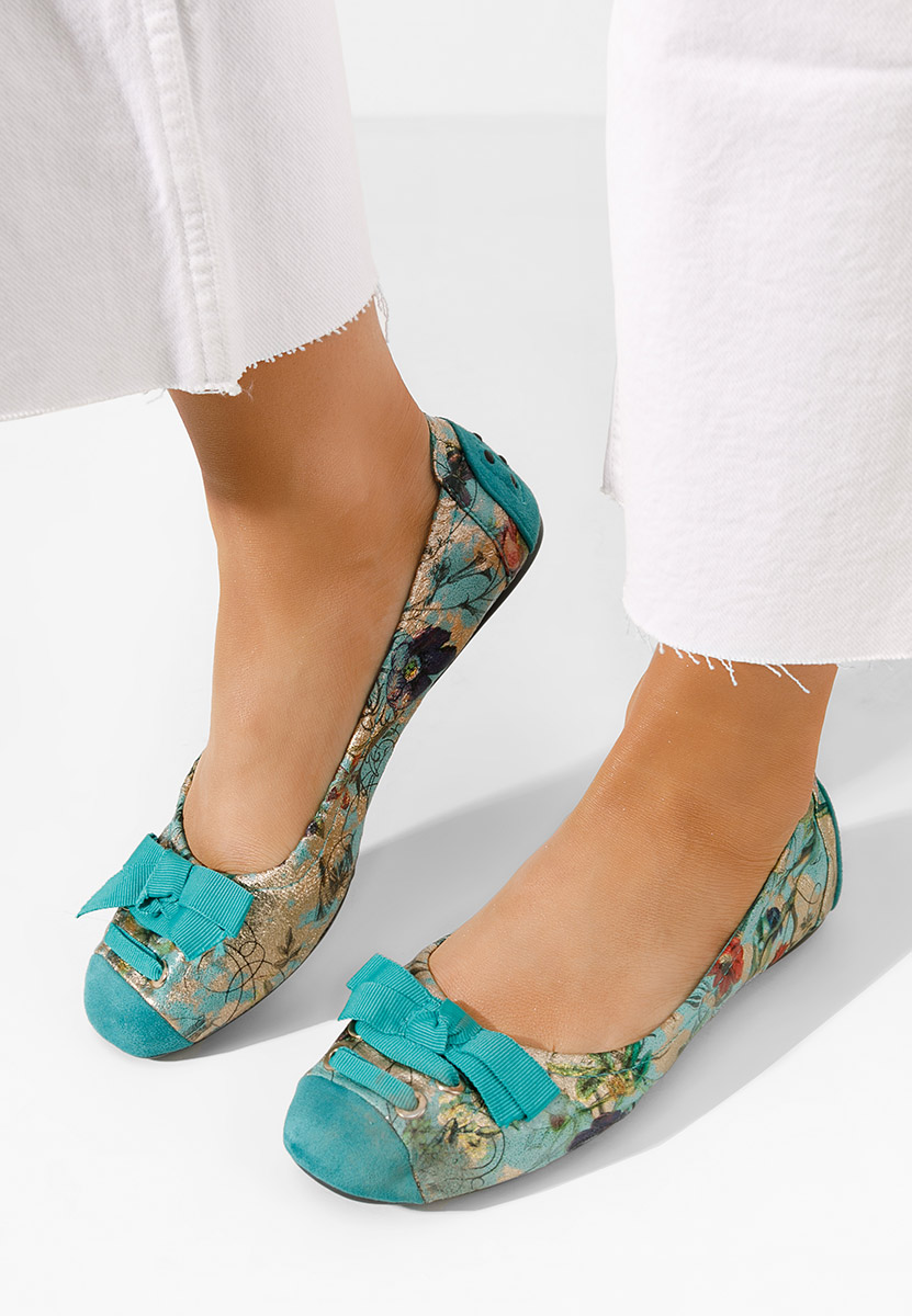 Ballerine Doriya V4 turchese