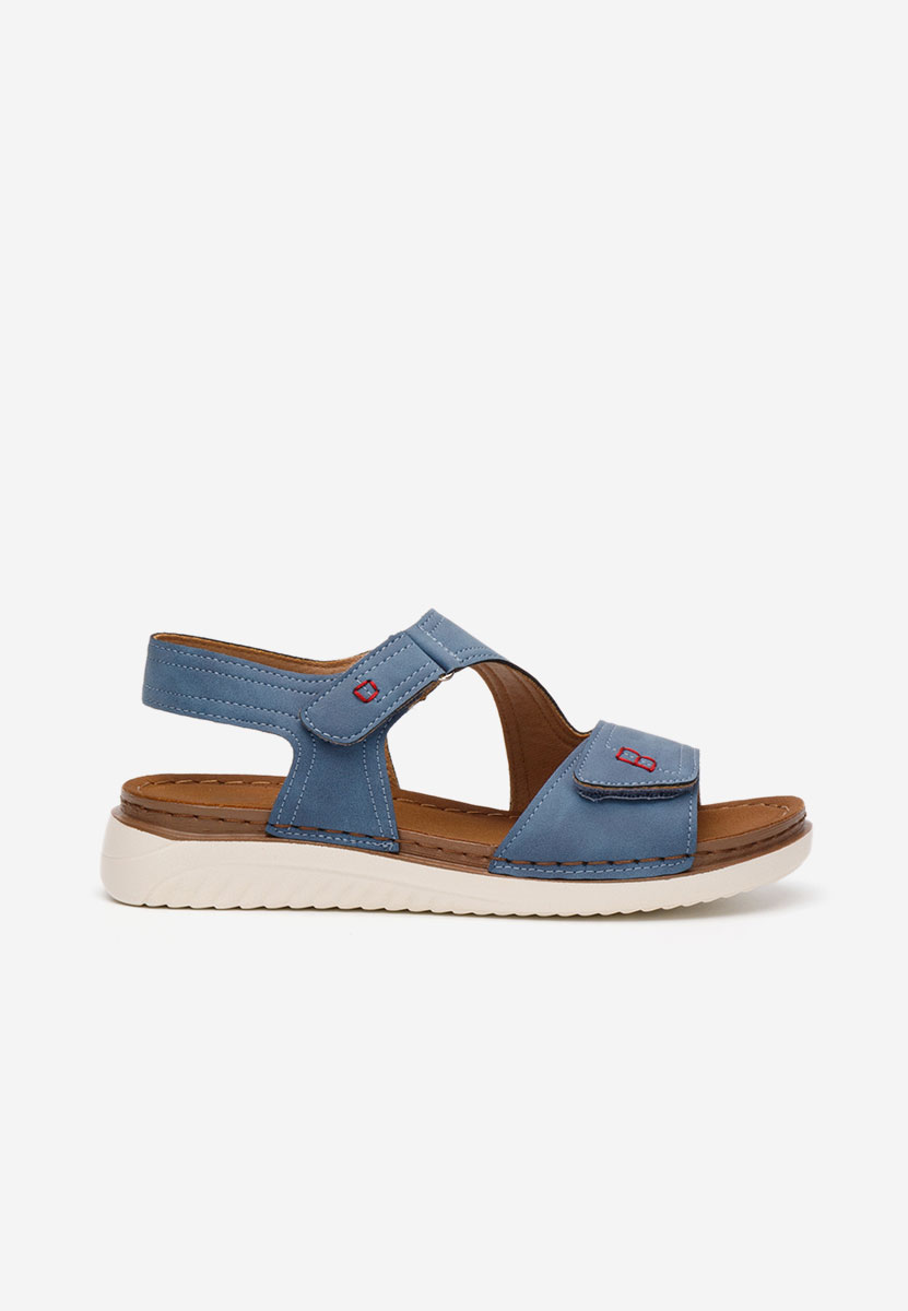 Sandali bassi donna Metina blu