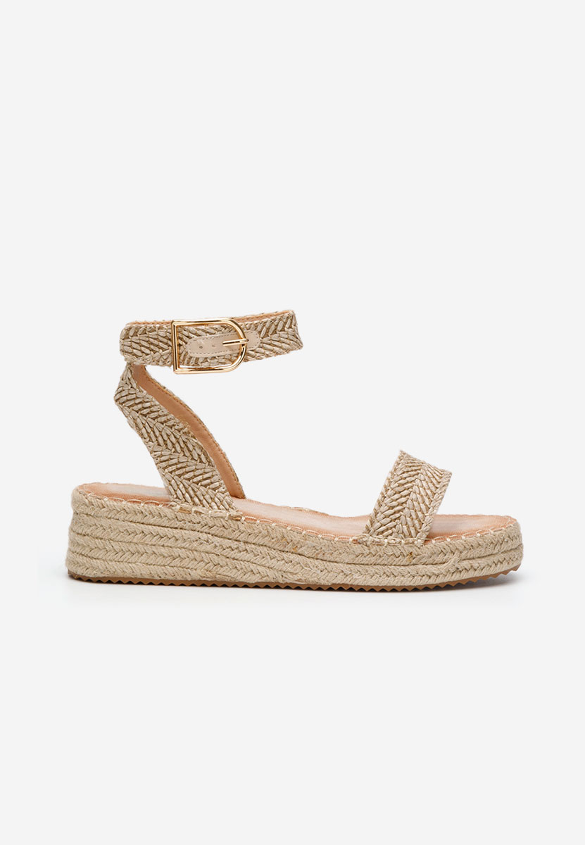 Espadrillas zeppa Veldia beige