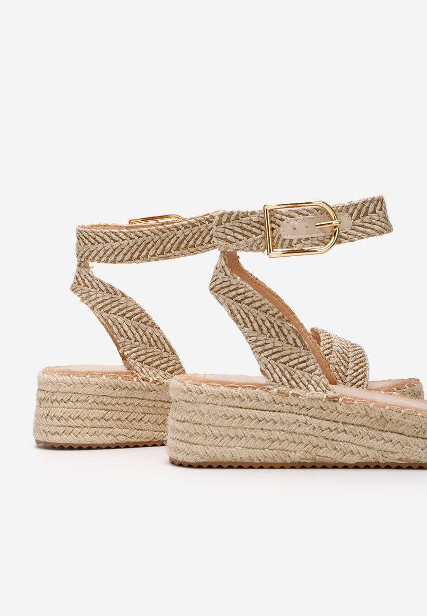 Espadrillas zeppa Veldia beige