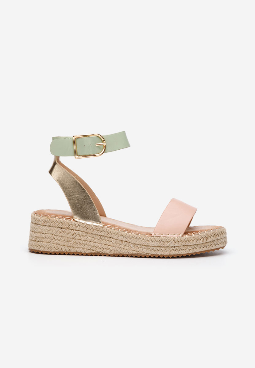 Espadrillas zeppa Veldia colorate