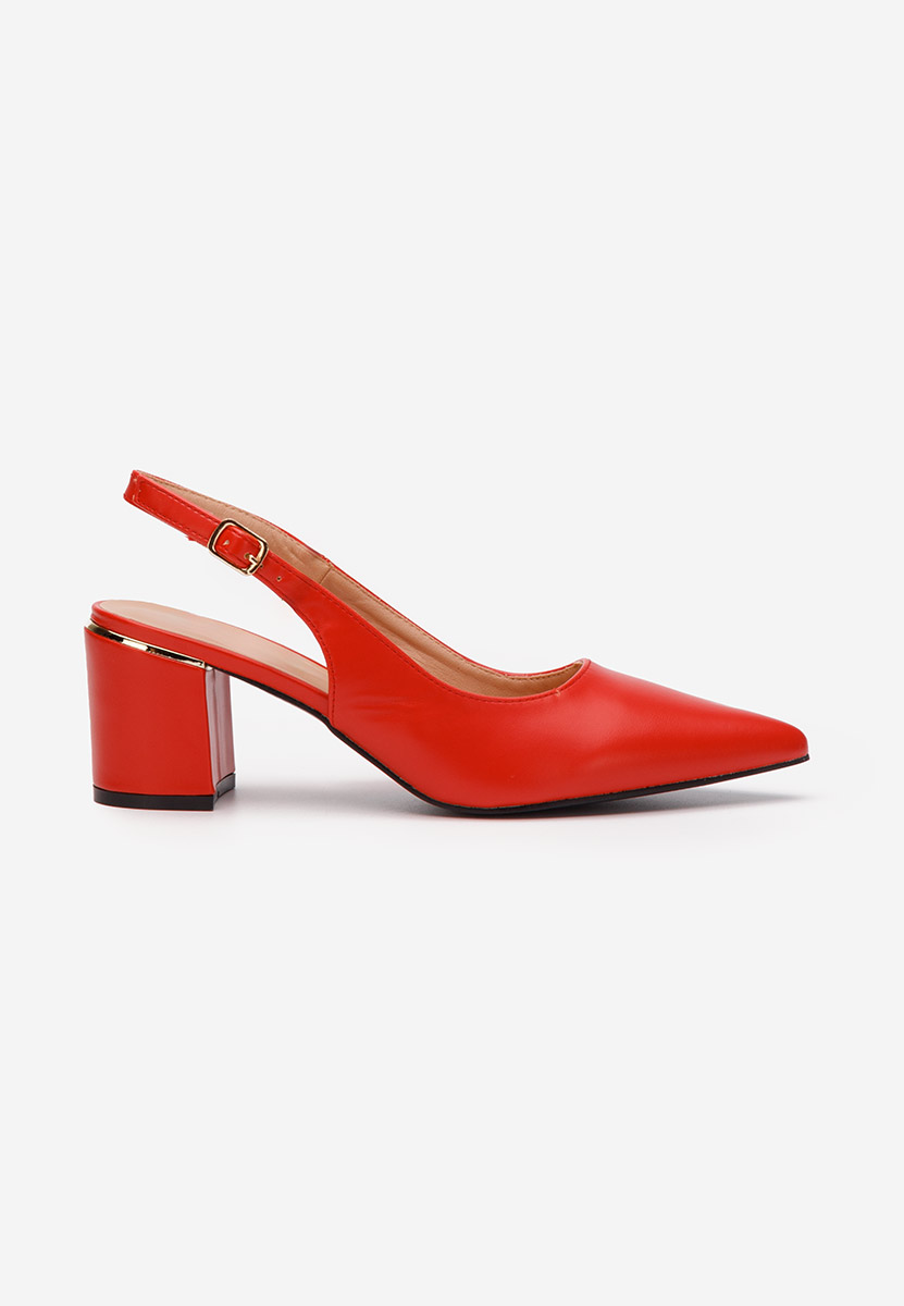 Décolleté Slingback Flamia rosso