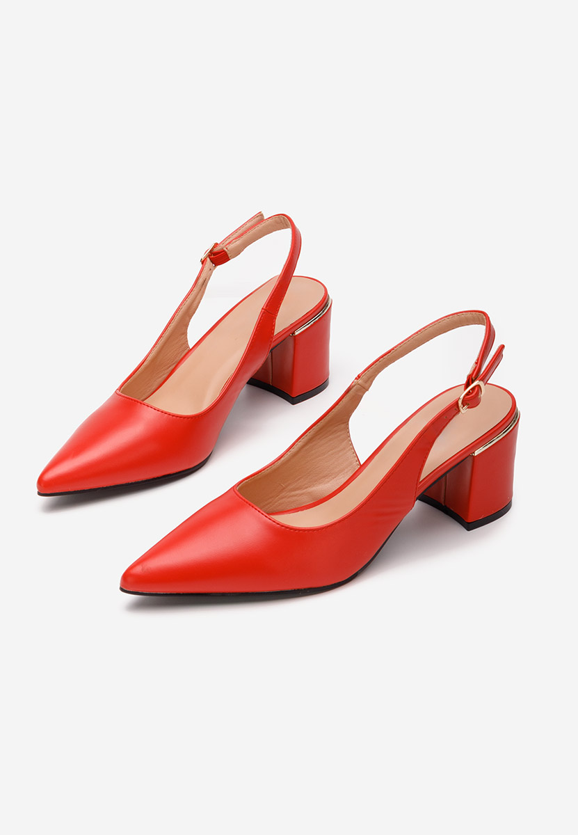 Décolleté Slingback Flamia rosso
