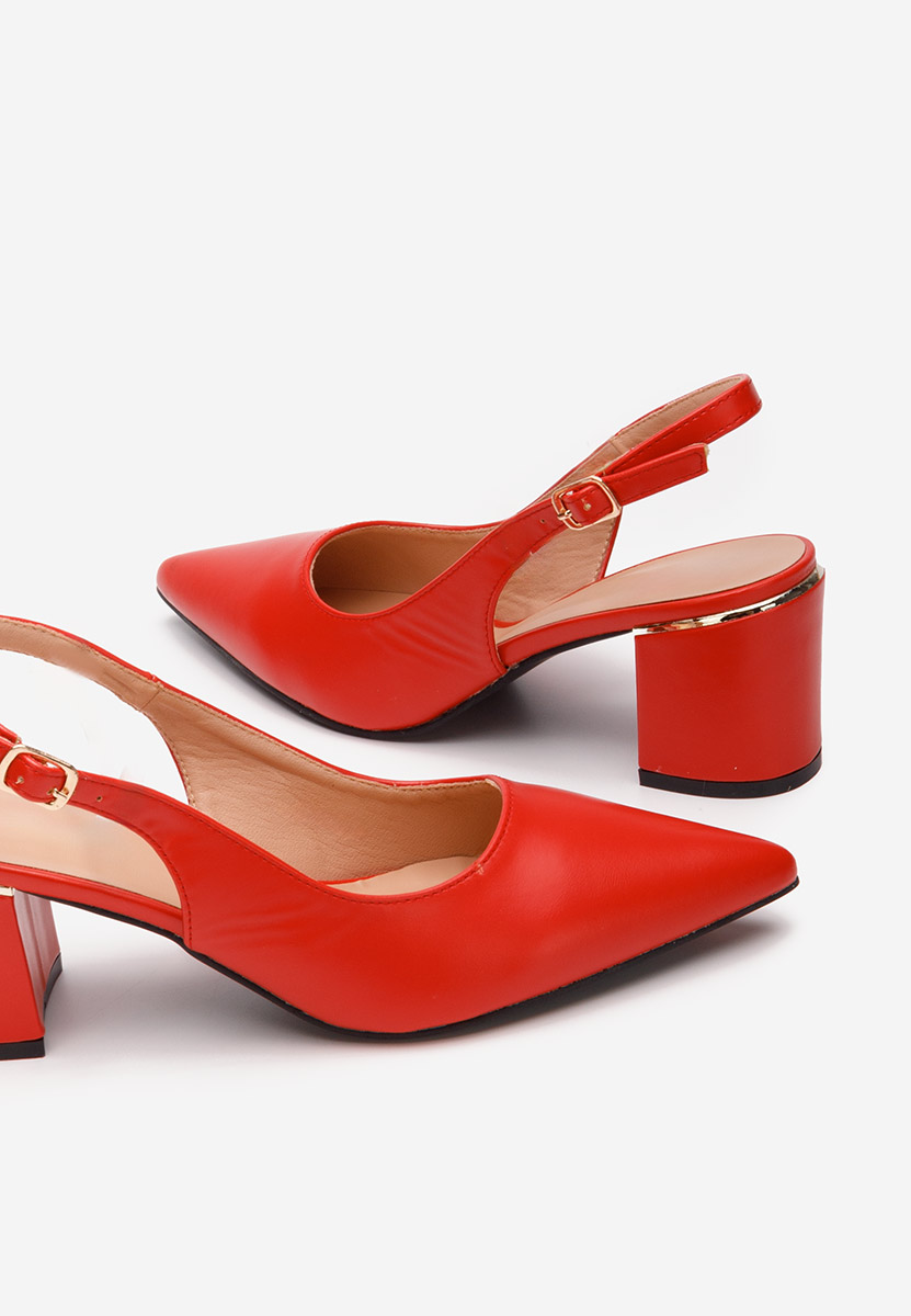 Décolleté Slingback Flamia rosso
