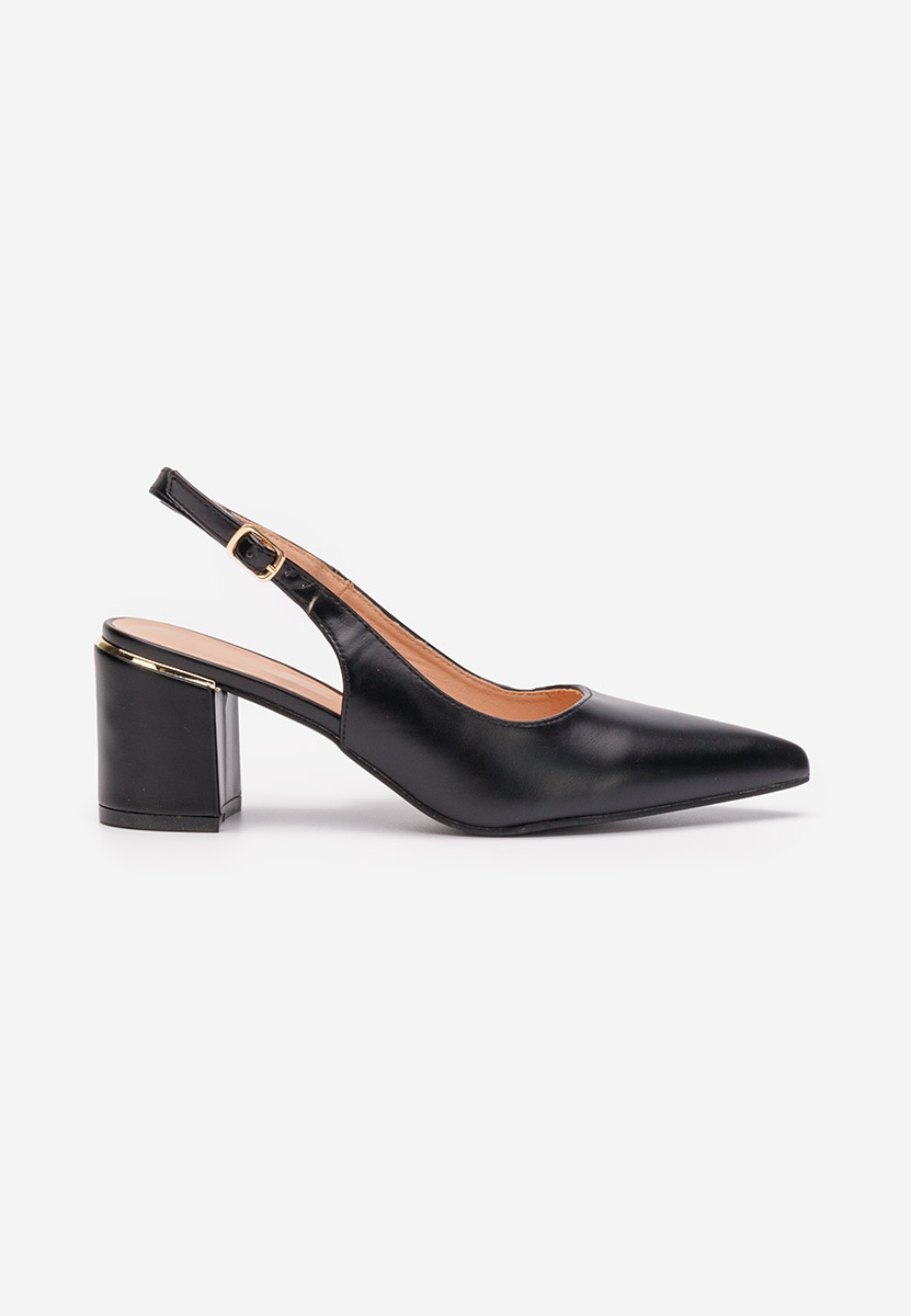 Décolleté Slingback Flamia nero