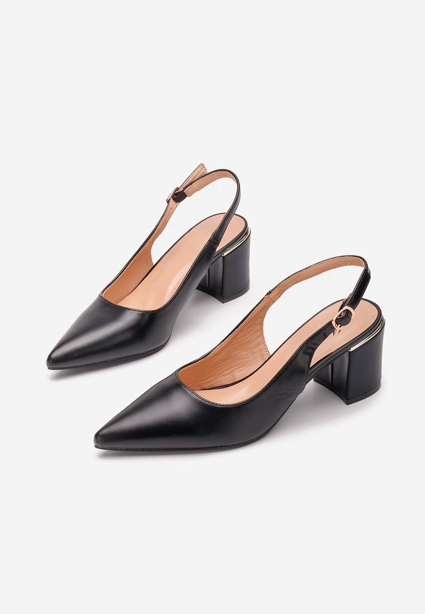 Décolleté Slingback Flamia nero