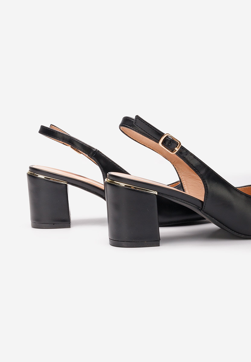 Décolleté Slingback Flamia nero