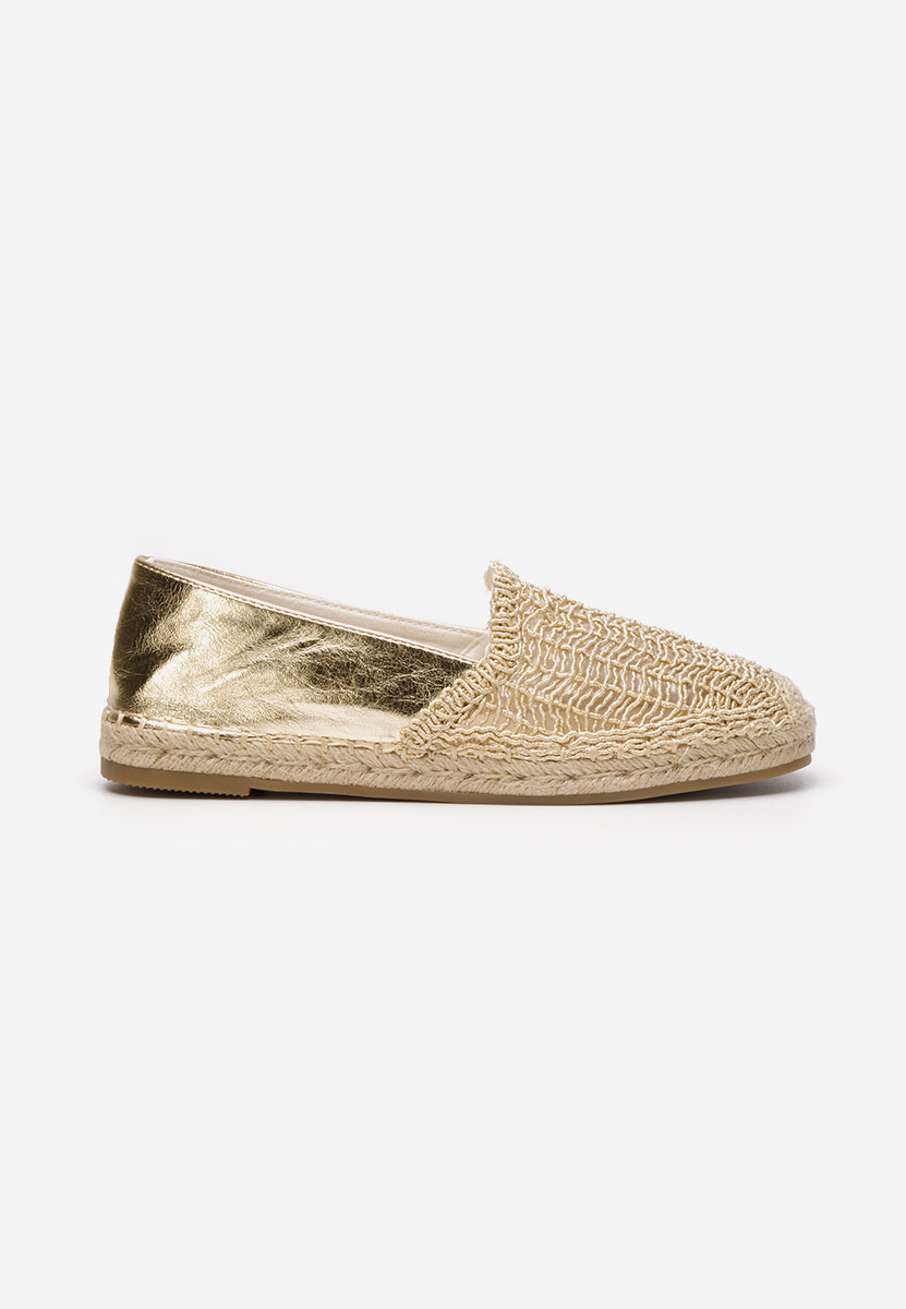 Espadrillas donna Naesia oro