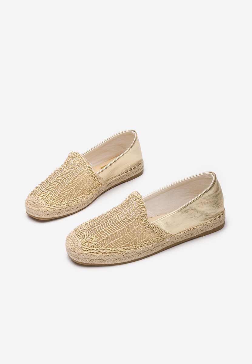 Espadrillas donna Naesia oro