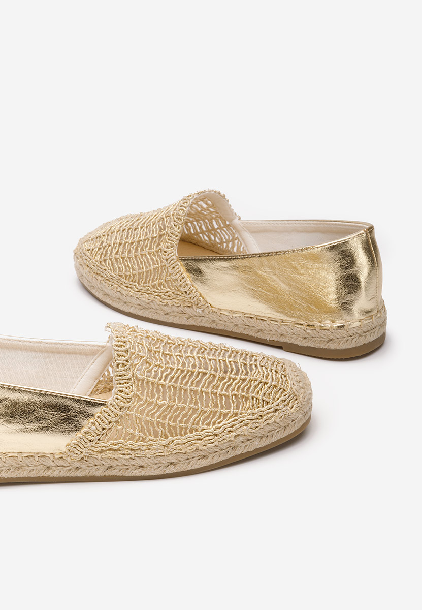 Espadrillas donna Naesia oro