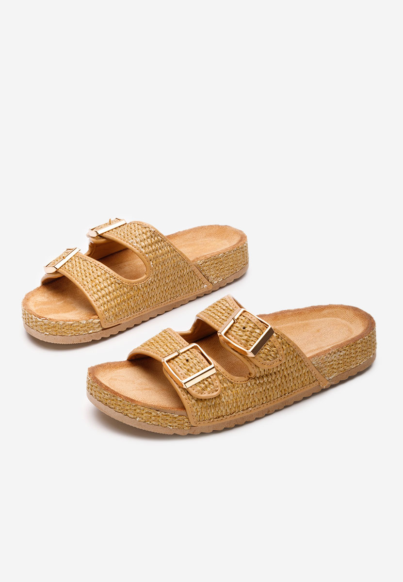 Ciabatte donna Caellia cachi