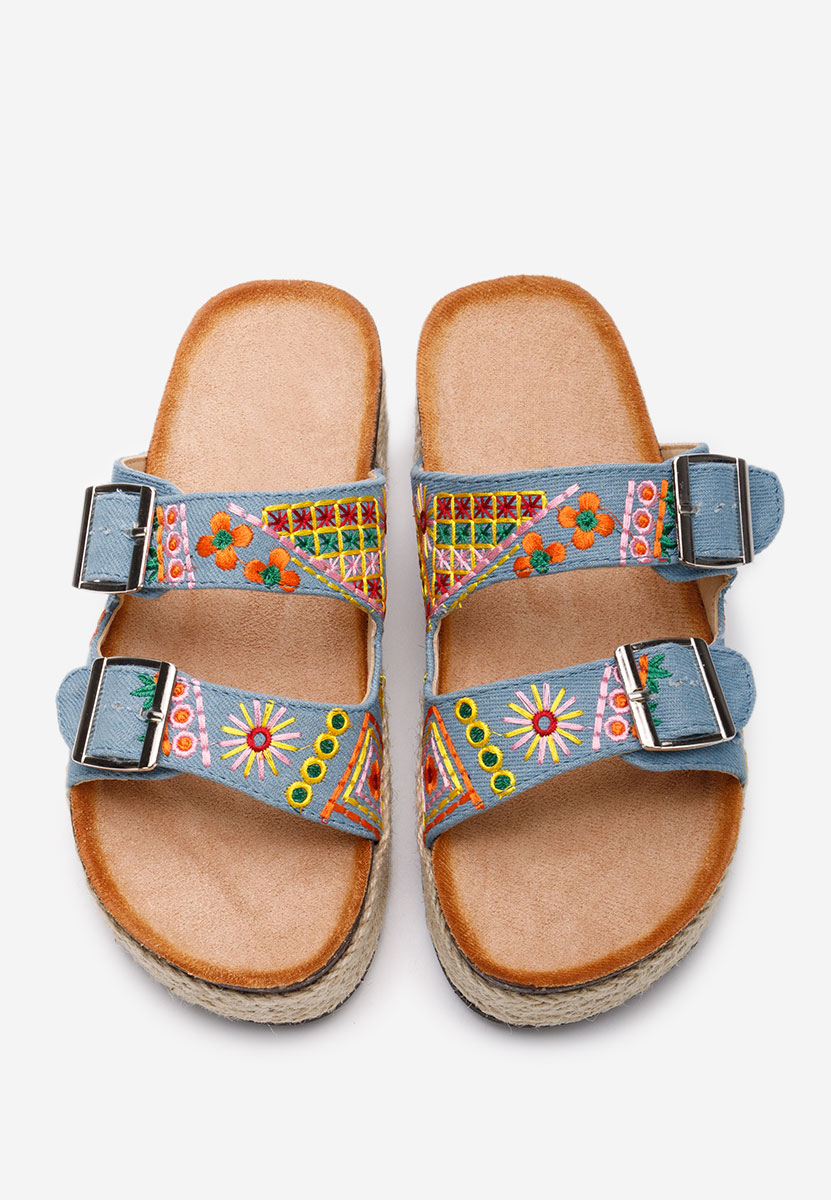 Ciabatte donna Jeanette V2 denim