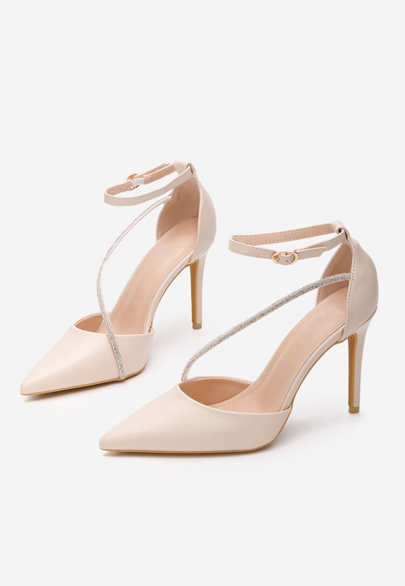 Décolleté tacco a spillo Honeya beige