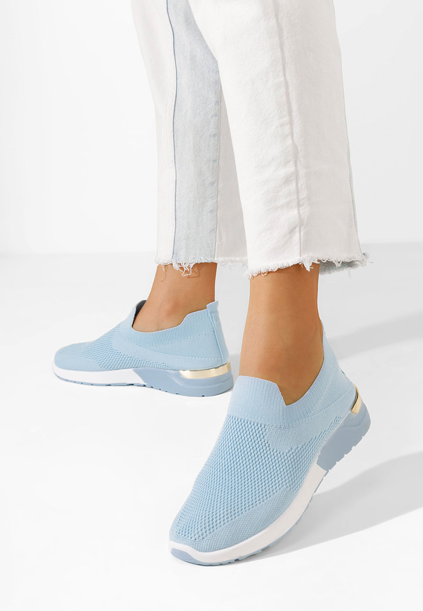 Scarpe da ginnastica slip-on Aderine azzurro