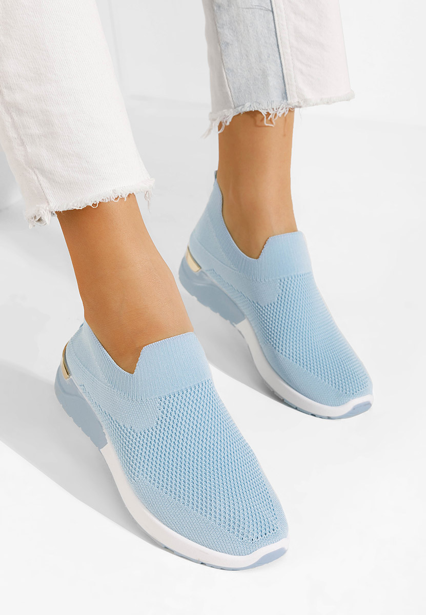 Scarpe da ginnastica slip-on Aderine azzurro