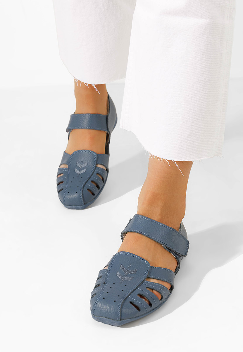 Ballerine Emmeline blu