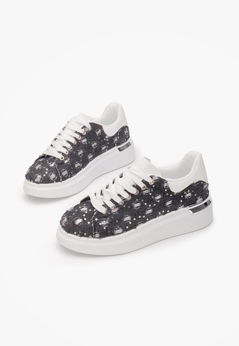 Sneakers con plateau Tanida nero