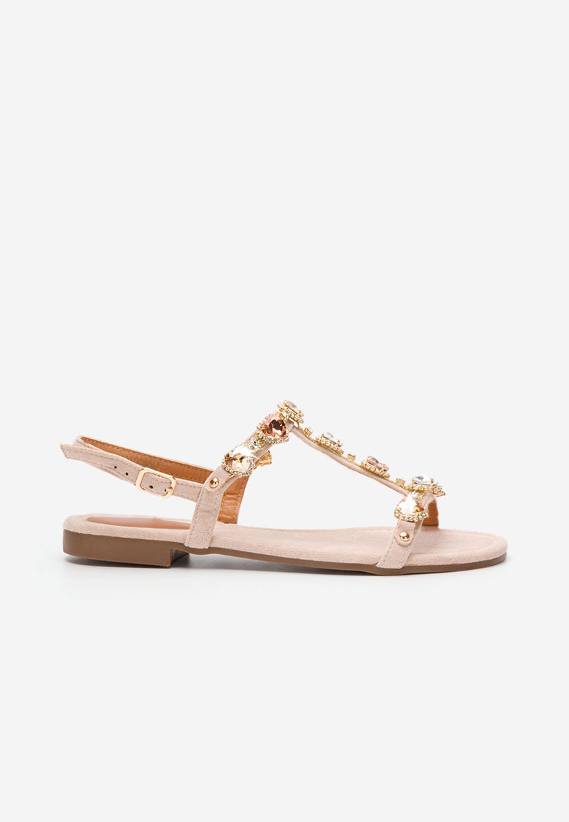 Sandali gioiello Haley beige