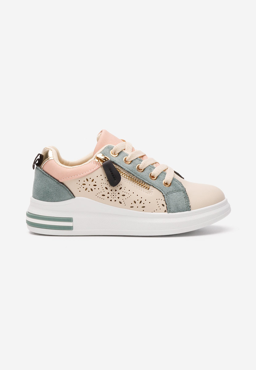 Scarpe sportive per bambina Quria beige