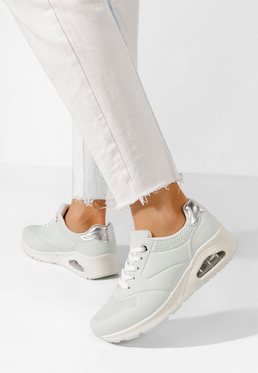 Sneakers con zeppa Amilia azzurro