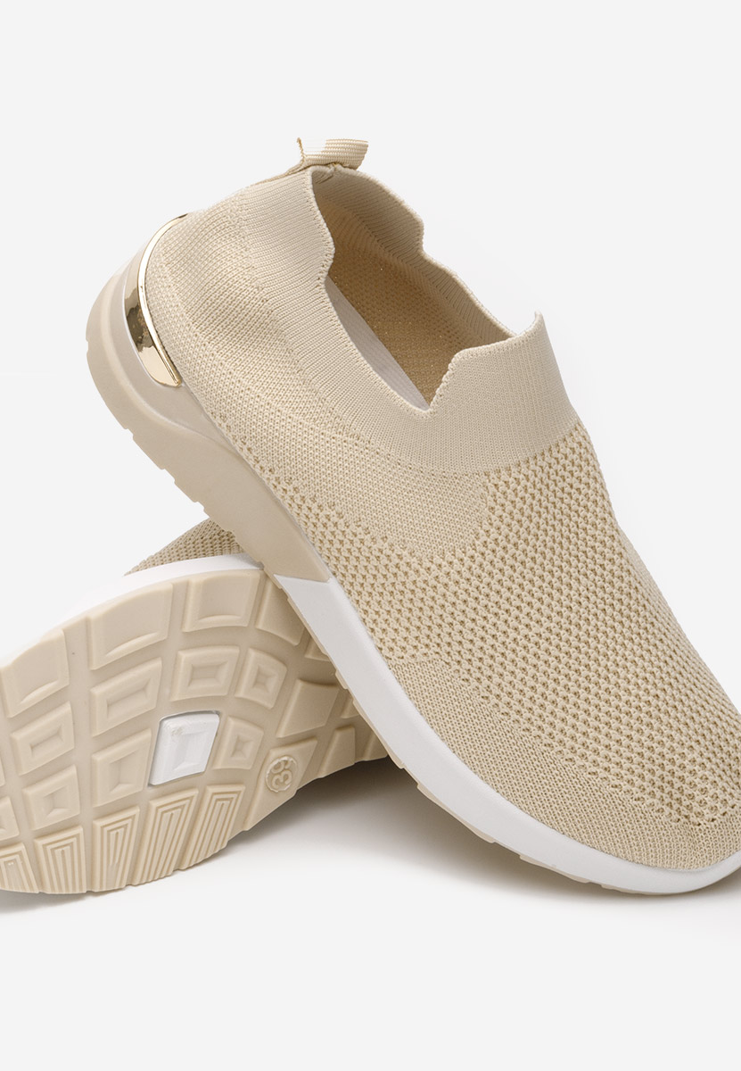 Scarpe da ginnastica slip-on Aderine beige