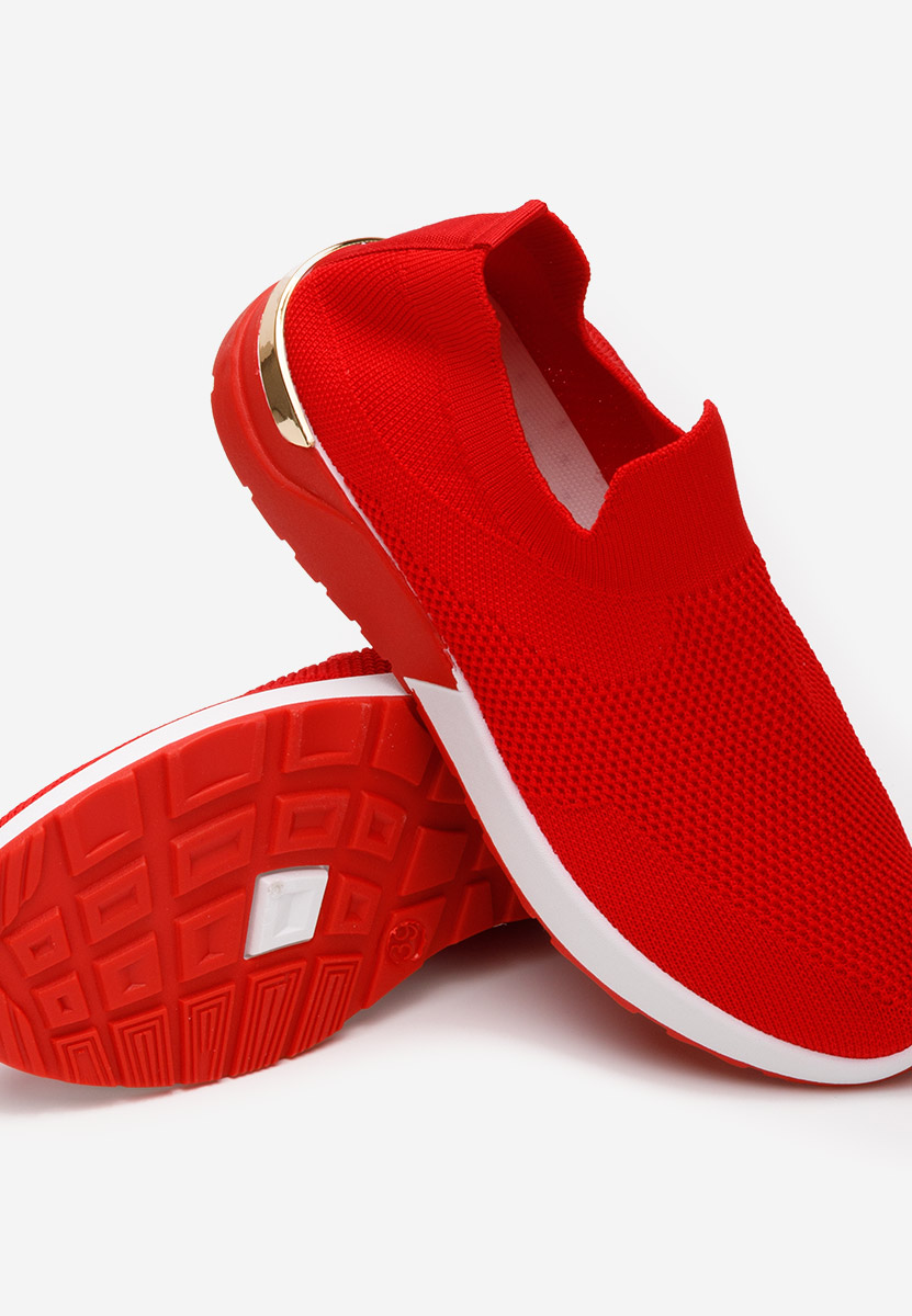 Scarpe da ginnastica slip-on Aderine rosso