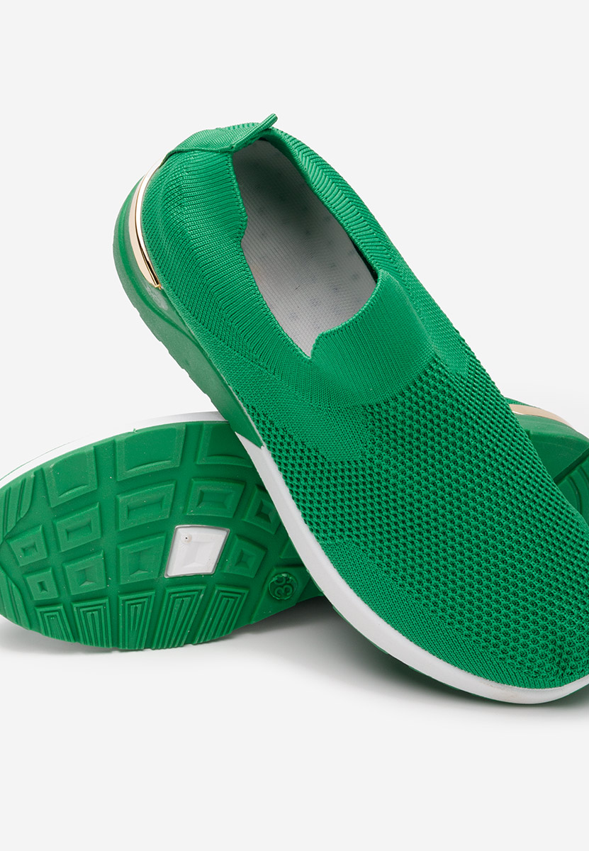 Scarpe da ginnastica slip-on Aderine verdi