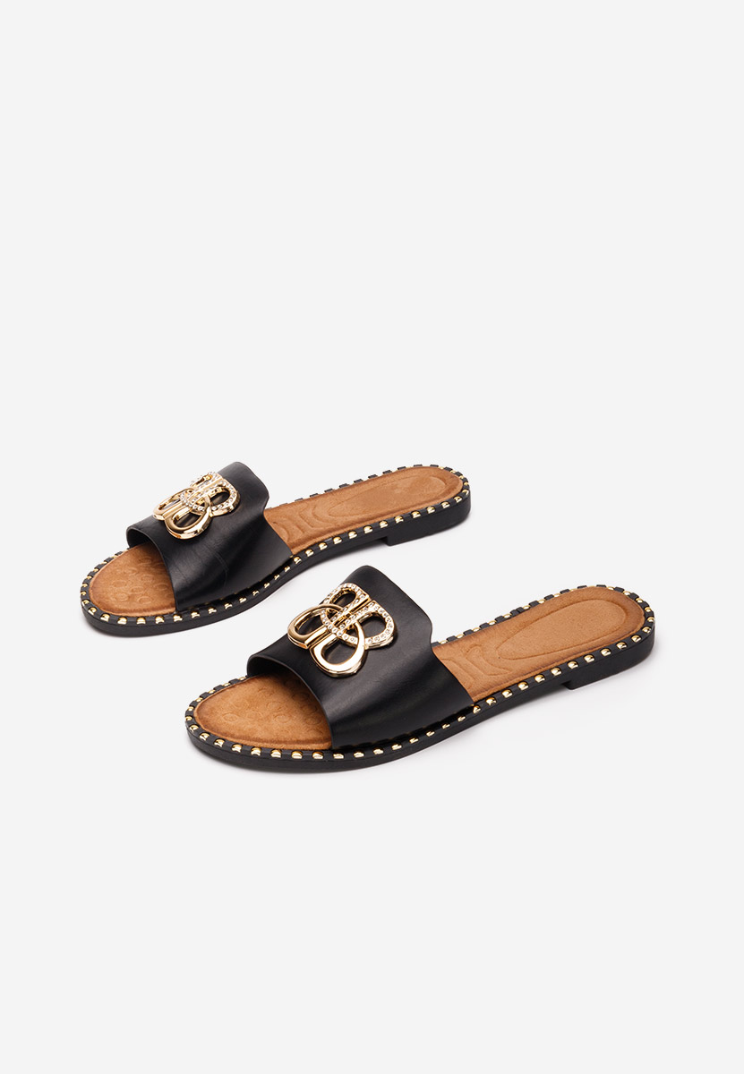Ciabatte donna Evelina nero