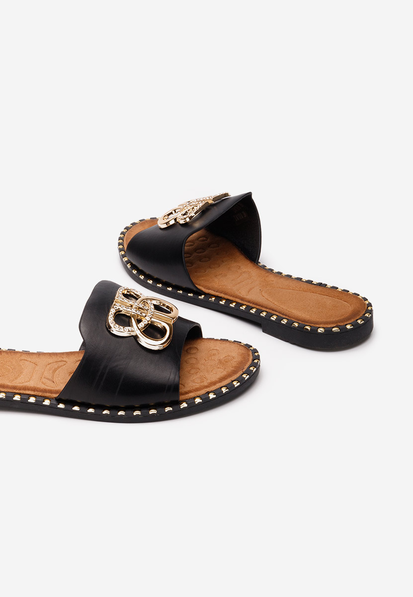 Ciabatte donna Evelina nero