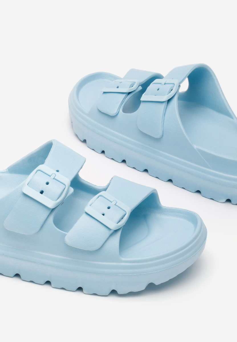 Ciabatte donna Madeleina azzurro