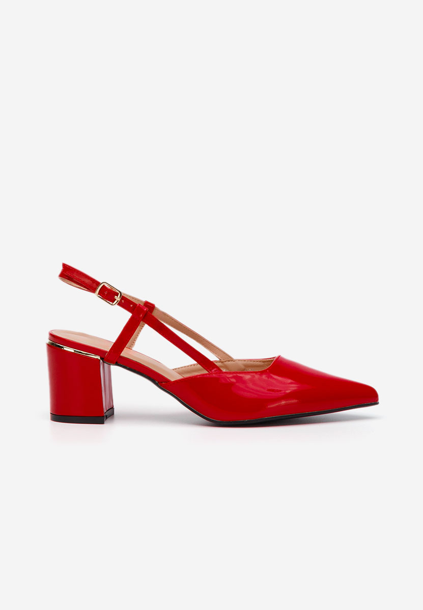 Décolleté Slingback Marla rosso