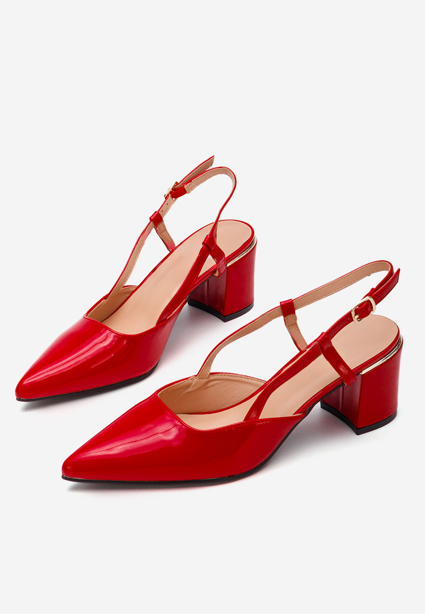 Décolleté Slingback Marla rosso